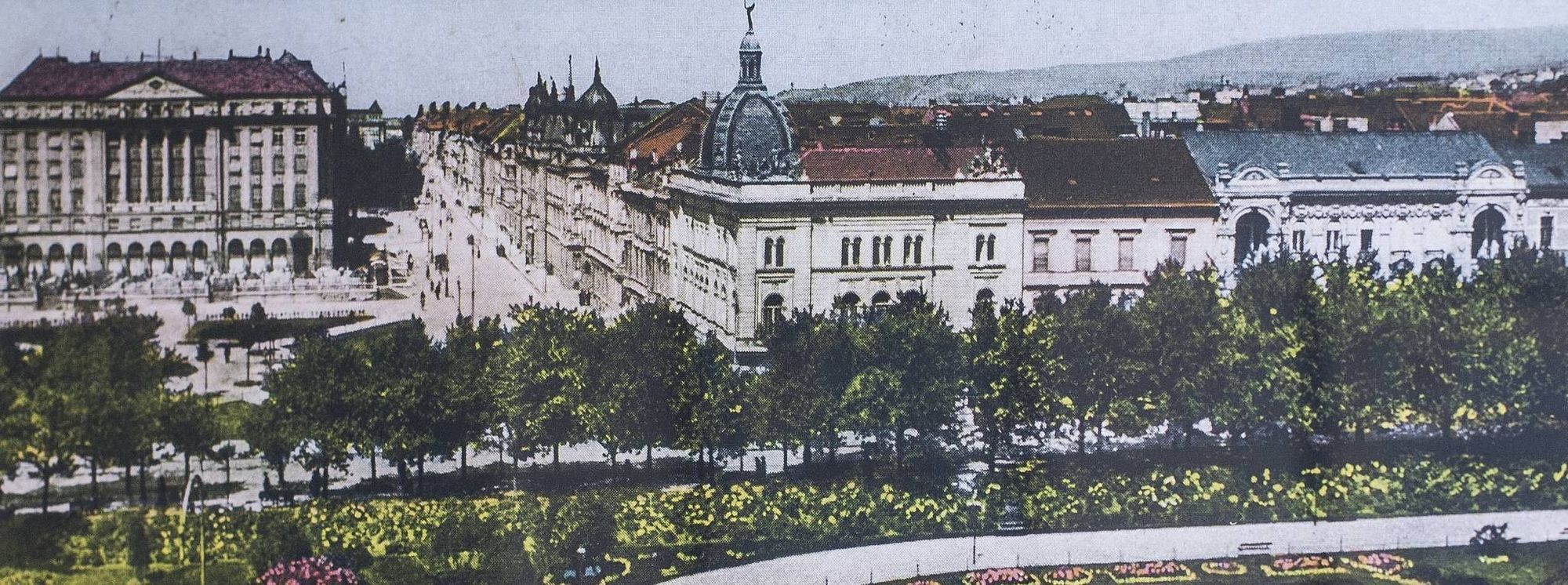 Povijesna razglednica hotela Esplanade u Zagrebu, mjesta sastanaka Rotary kluba Zagreb od 1929.